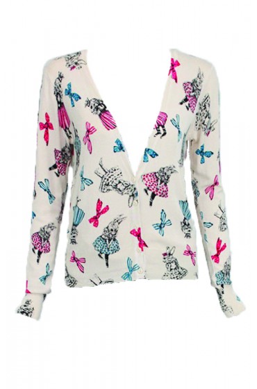 Bunnies & Ribbons Cardigan