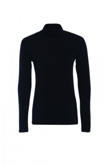 Long Sleeve Polo Navy