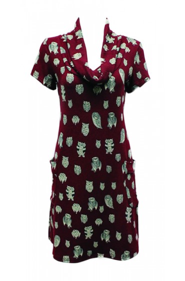 Mini Owls Red