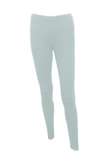 Plain Light Marl Grey Leggings