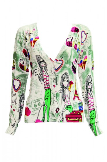 Scribbling Cardigan