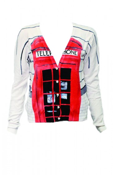 Telephone Box Cardigan